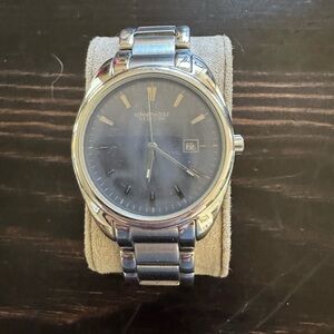 Kenneth Cole Silver-Tone Watch with Date Display